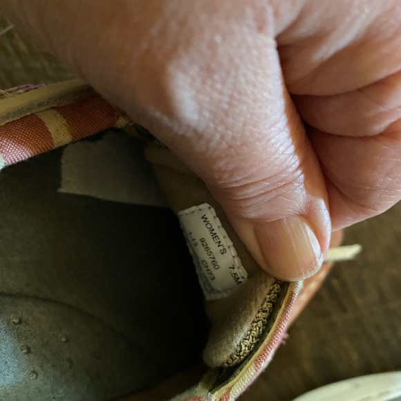 Sperry Women's Pink and Tan Loafers - Picture 7 of 7